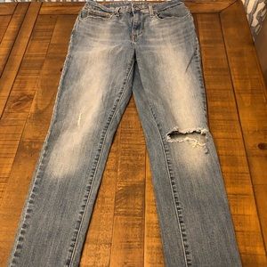 Levi’s skinny jeans light blue